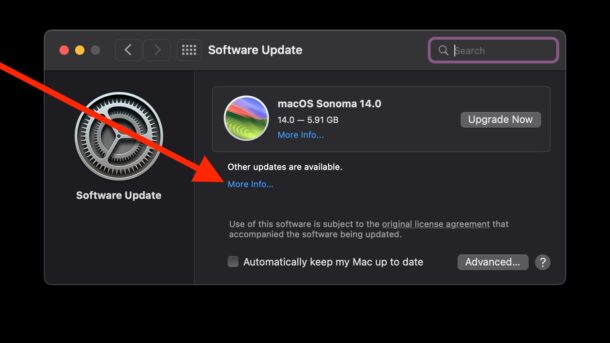 Come installare gli aggiornamenti di macOS Monterey senza installare macOS Sonoma