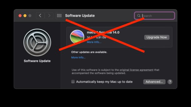 Evita di installare MacOS Sonoma e installa invece gli aggiornamenti di macOS Monterey o Ventura