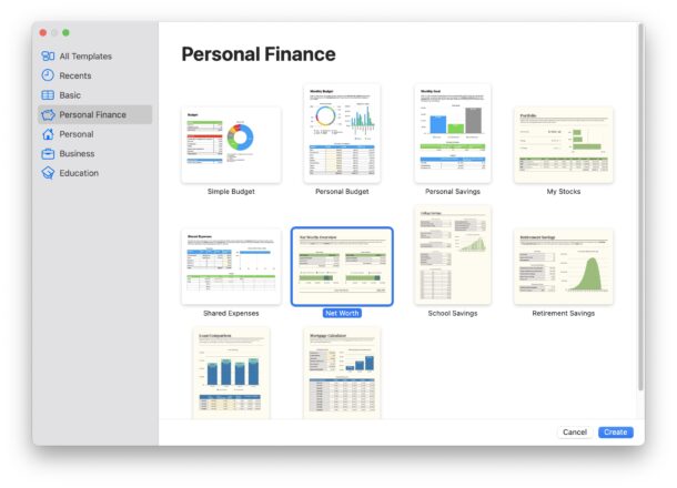 Tieni traccia e calcola il tuo patrimonio netto con un foglio di calcolo Numbers su iPhone iPad e Mac