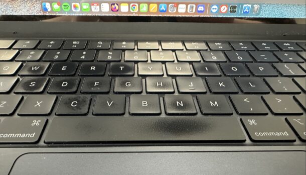 Tasti lucidi del MacBook Air dai forum Apple