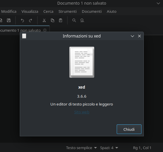 Come installare Xed su Kubuntu