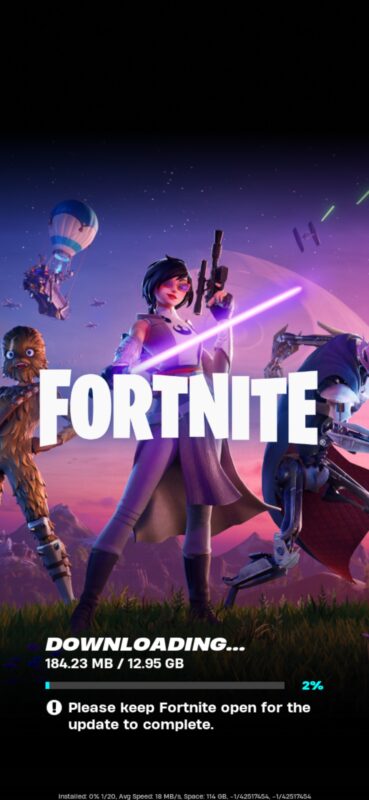 Download di Fortnite su iPhone e iPad