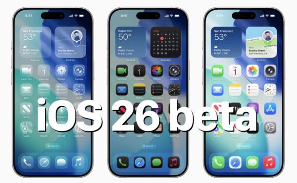 Come installare iOS 26 beta