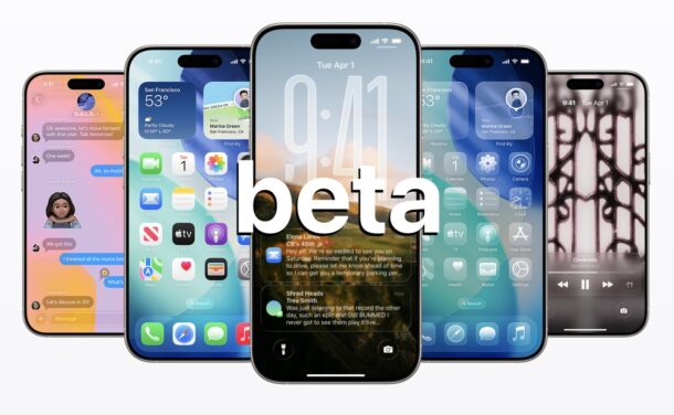 iOS 26 beta disponibile per il download e installare ora