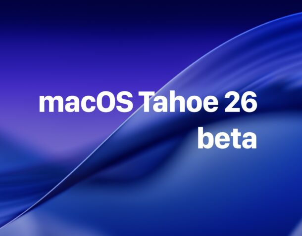 Macos tahoe 26 beta pubblica è ora disponibile