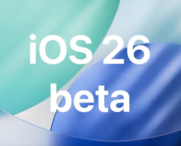 iOS 26 beta