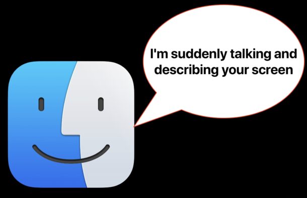 Mac può rimanere bloccato nella modalità Voice over in cui tutto sullo schermo è descritto dal tuo Mac che ti parla