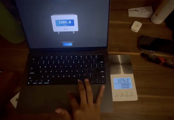 Trackweight per Mac
