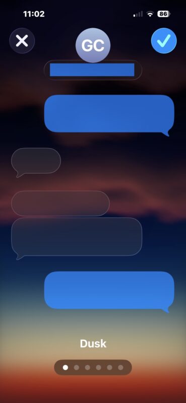 Personalizza gli sfondi dei messaggi su iOS 26 per un bel look