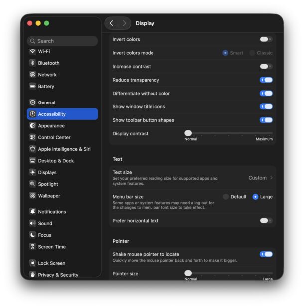 Ridurre la trasparenza può migliorare le interazioni di velocità dell'interfaccia MacOS Tahoe 