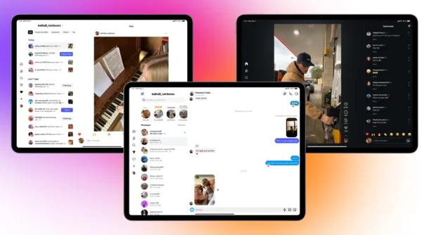 Instagram per iPad ha messaggi e funzionalità di chat e commenti e tutte le cose che ti aspetteresti