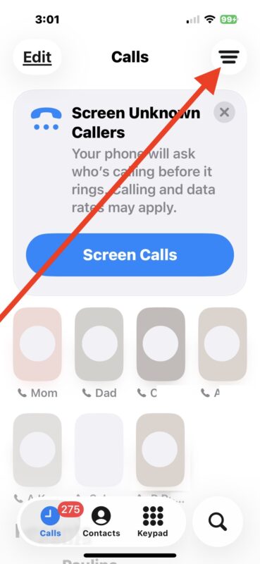 Come ripristinare il design dell'app Telefono al vecchio aspetto classico su iPhone con iOS 26