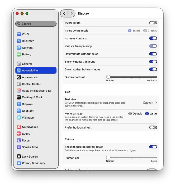 Usa Aumenta contrasto su macOS Tahoe per disabilitare ulteriormente Liquid Glass, ma per alcuni l'aspetto è troppo drammatico