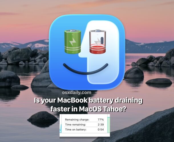 Esplorazione dei problemi di durata della batteria con macOS Tahoe