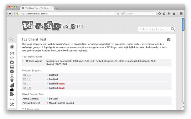 PowerFox con supporto SSL/TLS e altro per i vecchi Mac con Snow Leopard che desiderano utilizzare il Web moderno