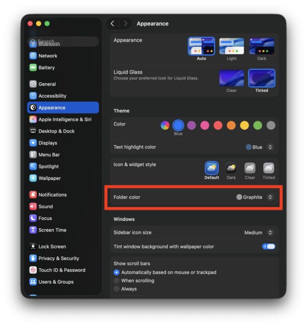 Come cambiare il colore dell'icona della cartella su Mac