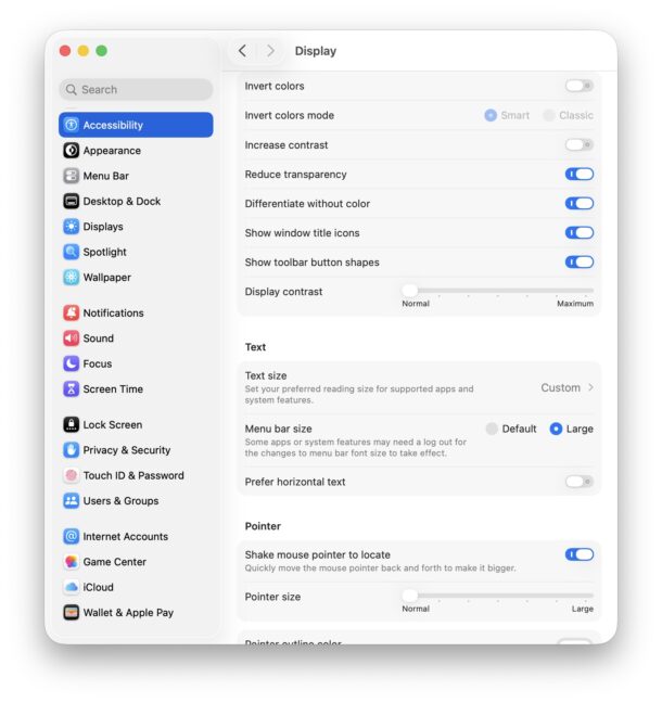 Riduci la trasparenza funziona di nuovo in Tahoe 26.3