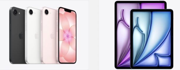 Nuovi iPad Air M4 e iPhone 17e